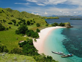 Known mainly for being the jumping-off point to Komodo National Park, pictured, the island of Flores is much larger than you may think.