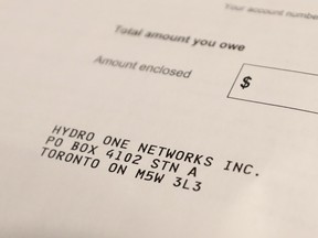 The bargain hydro bills that Ontario residents once enjoyed aren't likely to ever return.