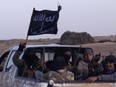 Fighters with the Islamic State of Iraq and the Levant — also known as Daesh — are seen in an undated photo.