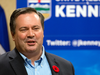 Jason Kenney had a “hearty laugh” over the idea that the Wildrose theft had anything to do with his campaign.