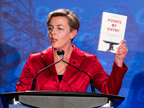 Conservative leadership candidate Kellie Leitch's unscripted reference to the policies she and Donald Trump have in common — “like screening immigrants” — has intertwined her fate.