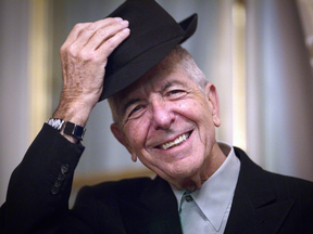 Leonard Cohen was 82 when he died on Nov. 7.