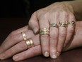 A file photo of engagement rings. A B.C. man has lost a bid to recover a $17,000 engagement ring he gave to his fiancée before their relationship came to an abrupt end.