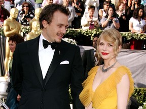 Ledger and Williams at the Oscars in 2006.