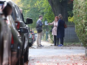 Reporters from three different U.K. newspapers descend on the Seaton Village neighbourhood of Toronto trying to spot Prince Harry and/or his new girlfriend Meghan Markle on Nov. 2, 2016.