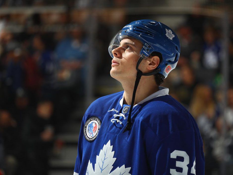 NHL Star Auston Matthews Is Ready for His Close-Up
