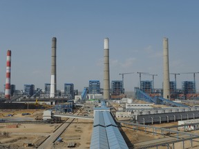 A general view of Adani Power company in 2011.