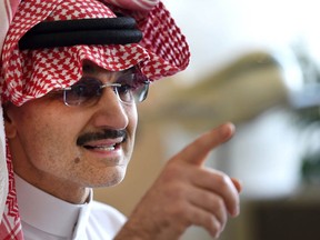 Outspoken Saudi Billionaire Prince Says It's About Time Saudi Women Take The Wheel And Drive Fayez Nureldinefayez/AFP/Getty Images