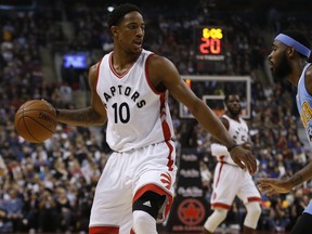 DeMar DeRozan is off to the best start of his career and the best by any Raptor, eclipsing 30 points in each of the squad’s first three games.