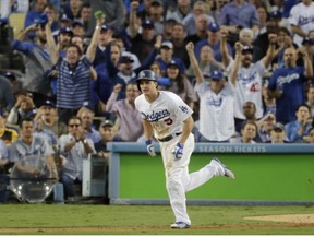 Los Angeles Dodgers' Corey  Seager’s victory was almost a foregone conclusion after he hit .308 with 26 home runs and 72 RBIs this year.