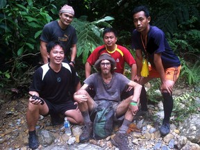 Andrew Gaskell was discovered “weak and happy” about 20 metres off a hiking track in an inhospitable section of Malaysia's Gunung Mulu National Park known for its harsh terrain.