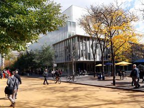 Part of the Ryerson University campus in downtown Toronto.