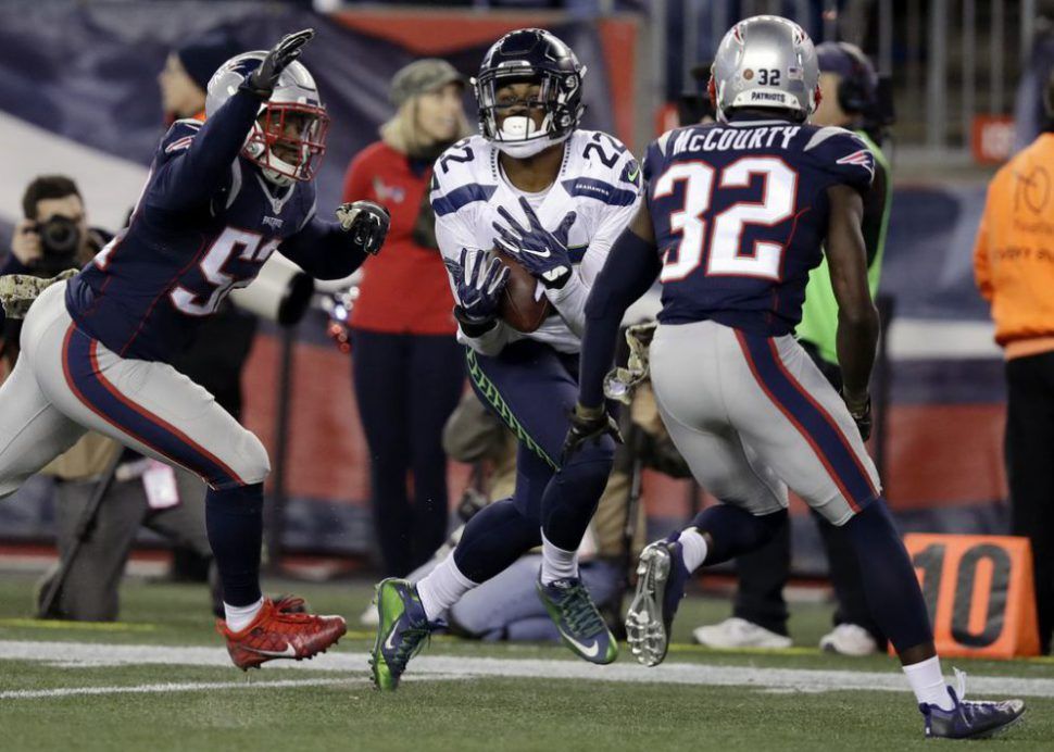 Patriots stopped at goal line, lose to Seahawks 31-24