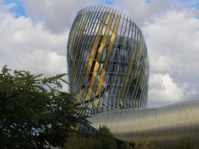 The fluid lines of Bordeaux's recently opened Cite du Vin has been likened to a giant wine glass. The interactive museum explores the world of wine.