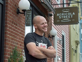 “There’s a community here,” said 36-year-old Ludovic Eveno, co-owner and chef of the award-winning Agricola Street Brasserie.