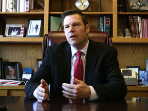 Kansas Secretary of State Kris Kobach.