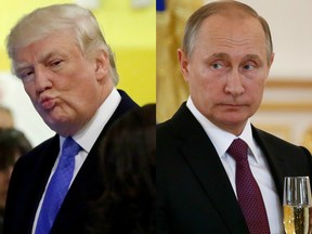 Donald Trump and Vladimir Putin spoke on the phone on Monday.