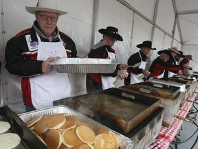 Grey Cup Pancake Breakfast is served in Toronto on Friday November 25, 2016. It is not the crowd on hand for Grey Cup festivities the CFL needs to worry about.