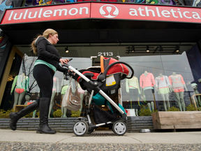 The Lululemon store at 2113 W 4th Ave., Vancouver March 19 2013.