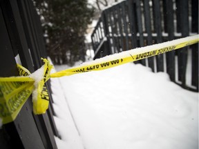 Two women are dead and a man is in custody as the Ottawa police major crime unit investigates the city's 23rd and 24th homicides of 2016 Saturday December 17, 2016.