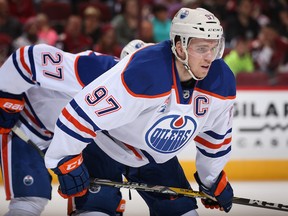 Connor McDavid comes out of the Christmas break and into that game with 29 goals and 61 assists for 90 points for his first 81 games.