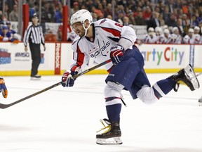 The Washington Capitals' Alex Ovechkin made good on a fan request after more than 10 years.