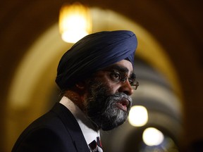 Minister of National Defence Minister Harjit Singh Sajjan says Canada's focus will remain on Iraq