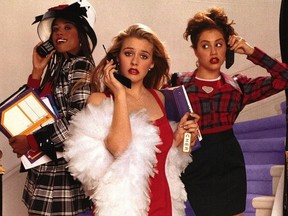 Stacey Dash, Alicia Silverstone, Brittany Murphy in Clueless.