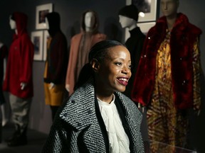 Tracy Reese , along with other noted designers of colour, spoke at the opening of a new exhibition, “Black Fashion Designers,” at The Museum of the Fashion Institute of Technology.