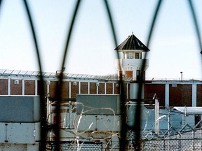 A section of the Saskatchewan Penitentiary in Prince Albert.