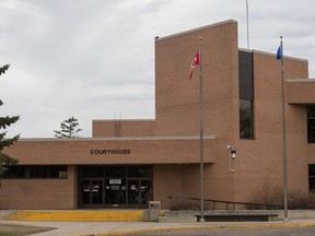 The Wetaskiwin courthouse