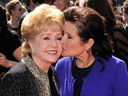 Debbie Reynolds and her daughter Carrie Fisher in 2011.