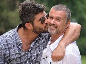 George Michael’s partner Fadi Fawaz has reportedly been forced to remove a link to one of the late singer’s ‘lost’ tracks.