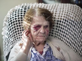 Jeanette MacDonald, 85, in her home in Halifax on Dec. 21, 2016 following a violent assault.