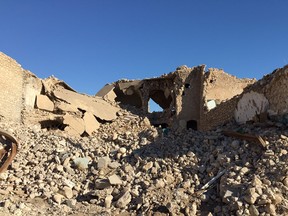 Except for endless piles of rubble, not much is left of this predominately Yazidi city after being held for more than two years by ISIL