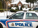 A 35 year old man is dead after a confrontation with police at 56 Duchess Ave. in London, Ont. on Friday December 23, 2016. 