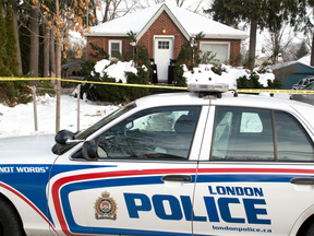 A 35 year old man is dead after a confrontation with police at 56 Duchess Ave. in London, Ont. on Friday December 23, 2016.