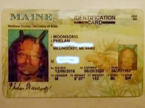 allow him to wear goat horns in his state-issued ID.