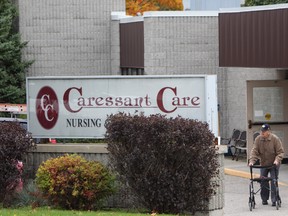 The Caressant Care facility in Woodstock, Ontario on Oct. 25, 2016.