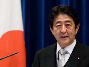 Japanese Prime Minister Shinzo Abe in Tokyo on Aug. 3, 2016.