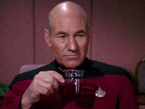 In an episode of Star Trek: The Next Generation, Capt. Jean-Luc Picard (Patrick Stewart) enjoys a cup of Earl Grey tea, courtesy of a Federation replicator.