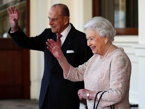 Queen Elizabeth II and Prince Philip on Nov. 3, 2016.