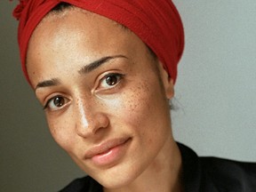 Author Zadie Smith.