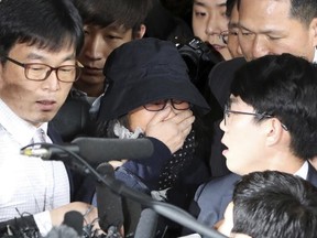 The jailed confidante of disgraced South Korean President Park Geun-hye began a trial Monday exploring a scandal that led to Park’s impeachment after millions took to the streets in protest.