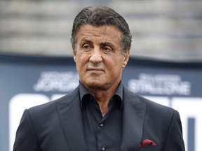 Sylvester Stallone during a news conference in 2015