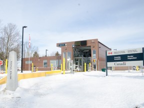 The Canadian border crossing at Morses Line, Vt., is unstaffed for the duration of a year-long experiment designed to ease traffic flow. Would-be visitors to Canada speak instead to a customs officer working remotely from Hamilton, Ontario.