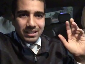 Uber driver Keith Avil took to Facebook Live to talk about telling police he suspected a woman of sex trafficking a young girl.