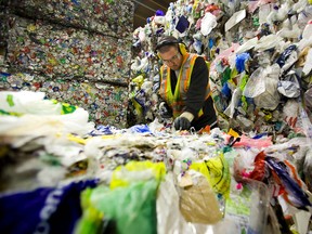 A recycling centre in Southern Ontario