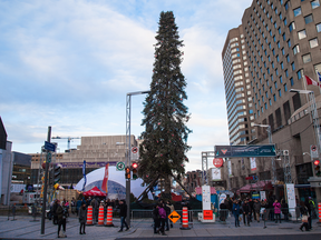 Montreal's flawed Christmas tree has been called “an opportunity to celebrate diversity.”