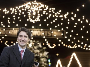 Prime Minister Justin Trudeau attends a broadcast of CTV's Toy Drive at a Christmas market in Toronto on Thursday, December 1, 2016. THE CANADIAN PRESS/Chris Young ORG XMIT: chy106